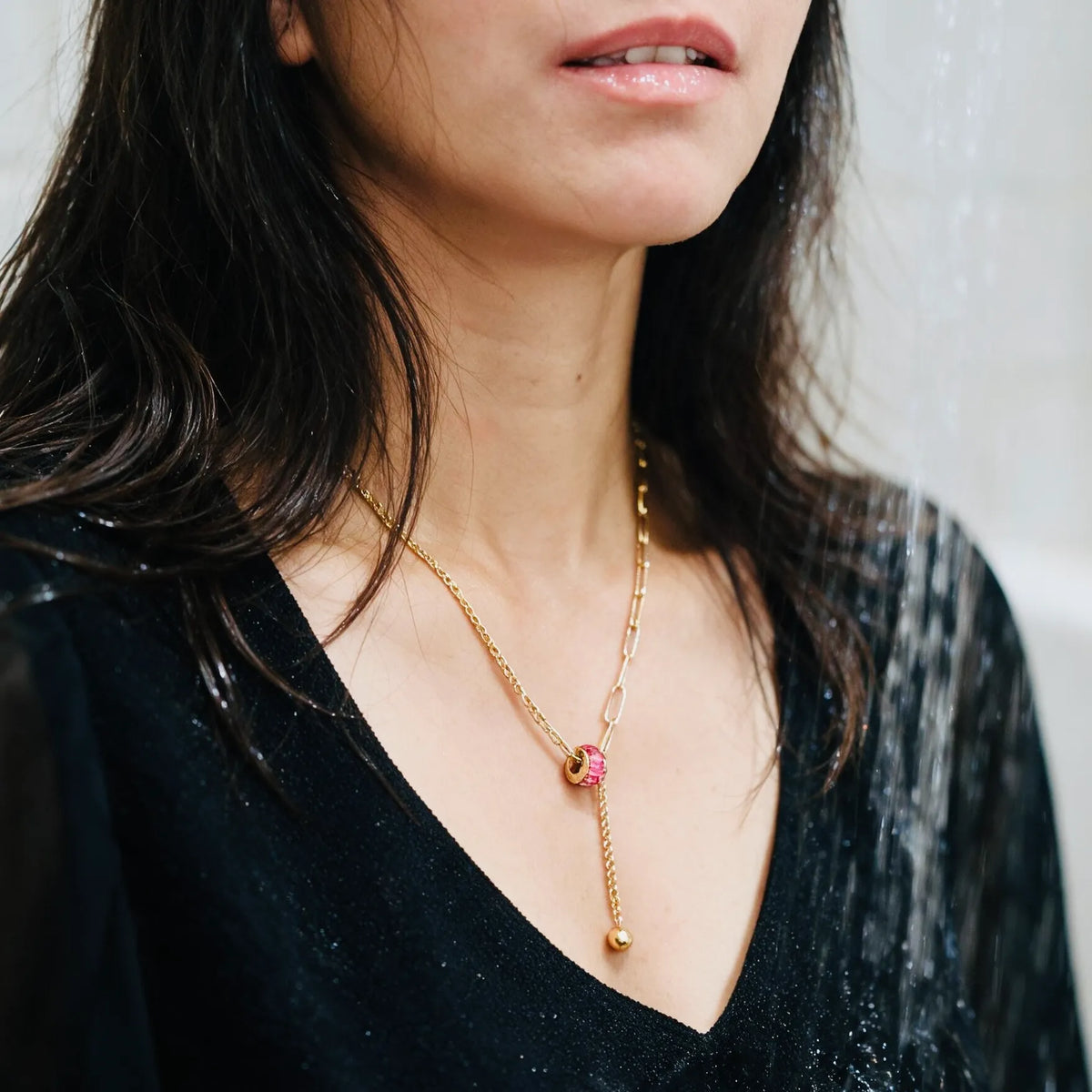 Wasserfester_Schmuck_Frauenkette_Edelstahl_Schweiz