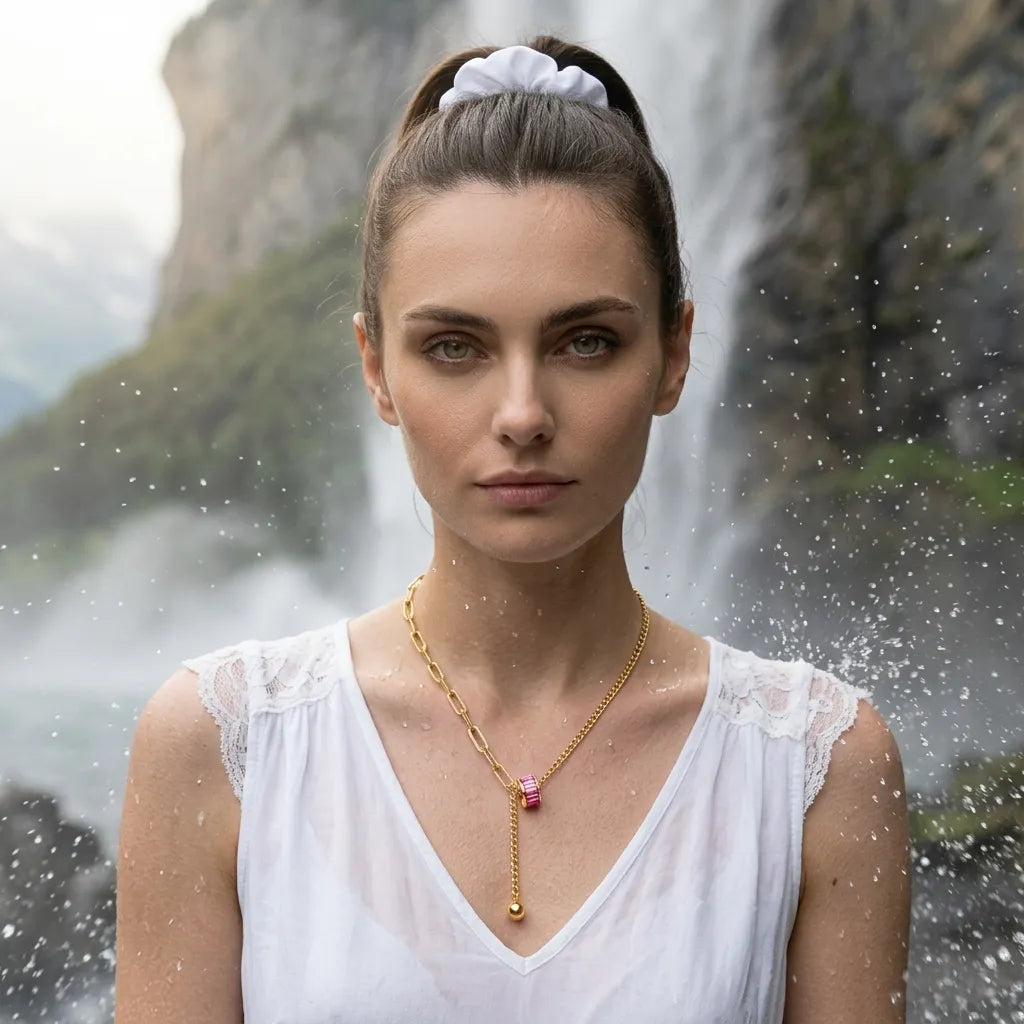 Wasserfester Schmuck Schweiz Raline Bergemann Jewelry 18K Gold PVD Waterproof Jewelry