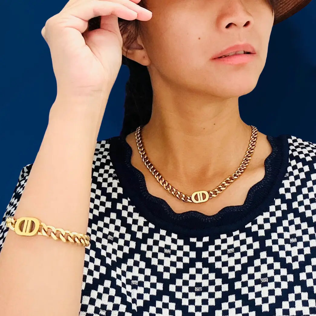 Luna_Cuban_Chain_Statement_Bracelet_18K_Gold_PVD_Waterproof_Jewelry